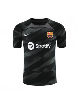 Barcelona Målvakt Replika Borta Kläder 2023-24 Kortärmad